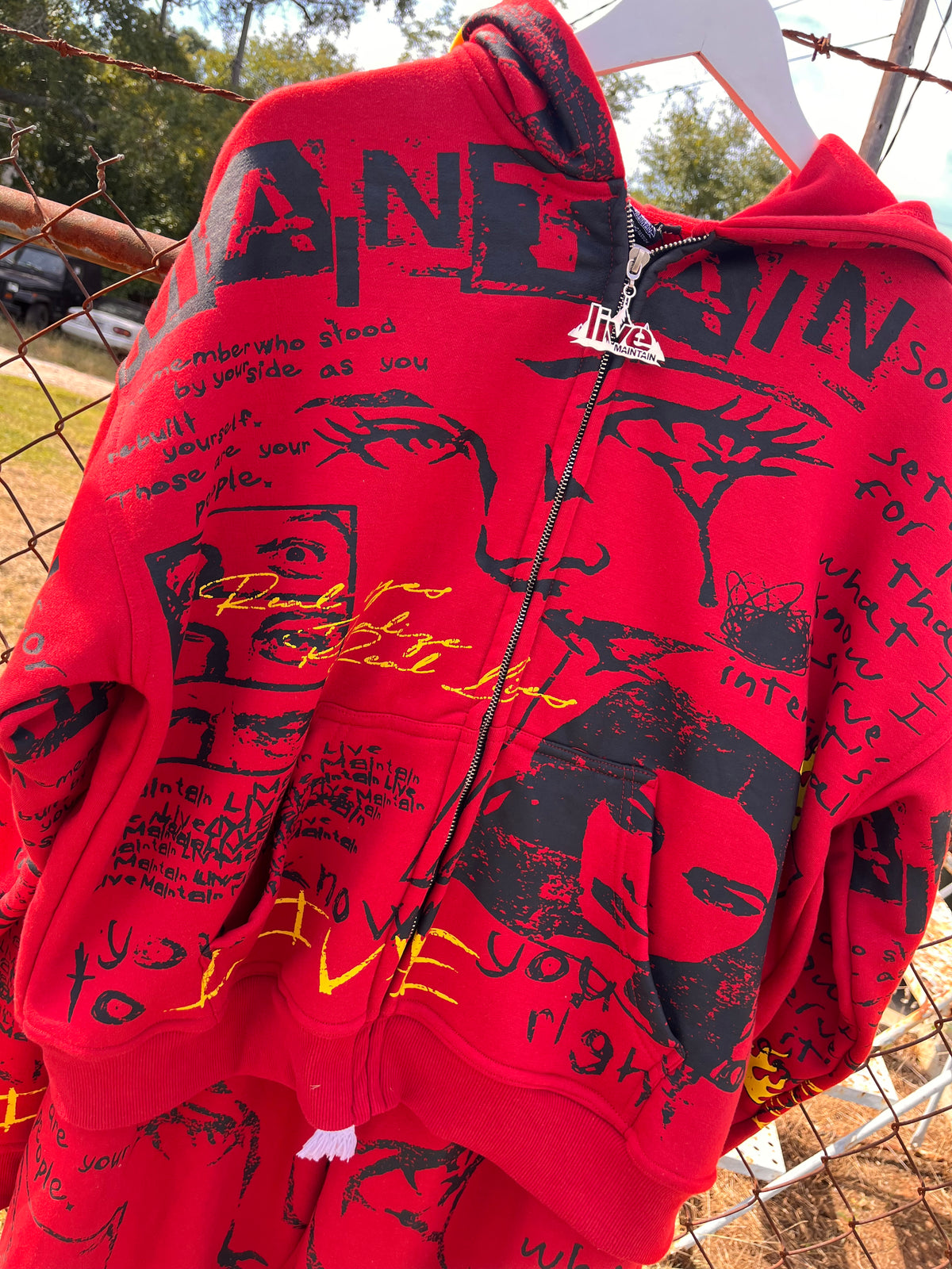Real Eyes Realize Hoodie