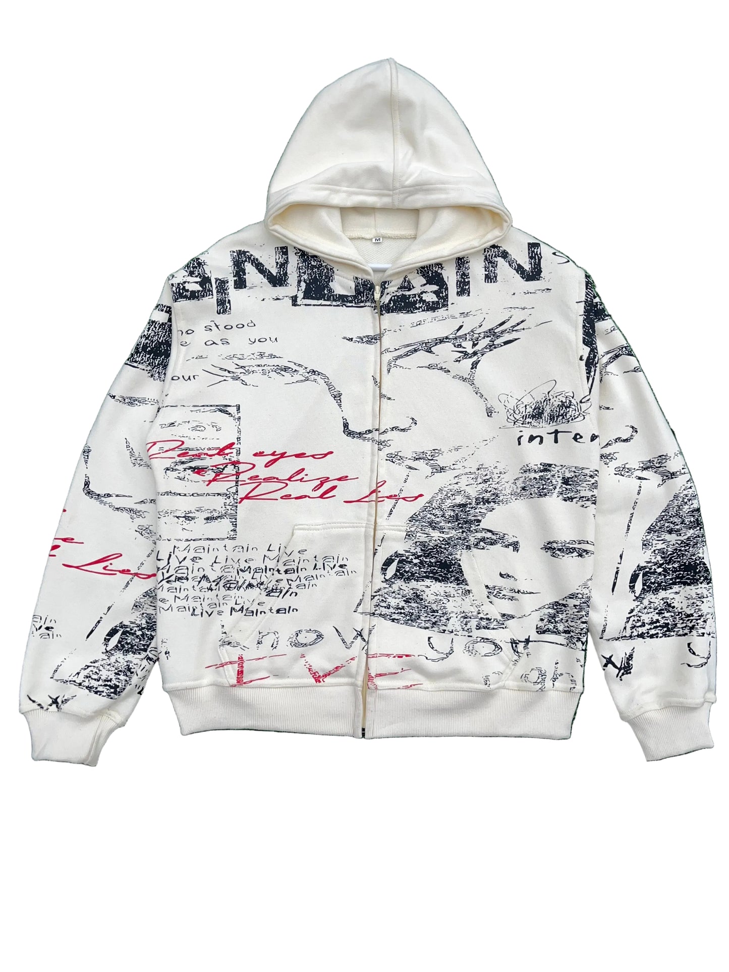 Real Eyes Realize Hoodie