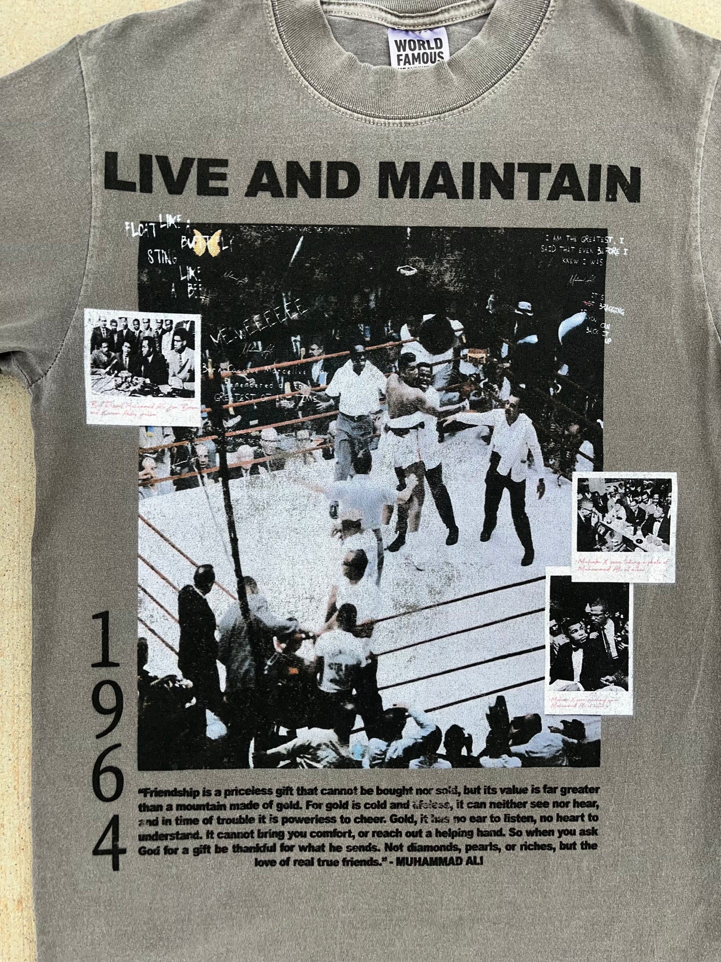 Muhammad Ali 1964 t-shirt