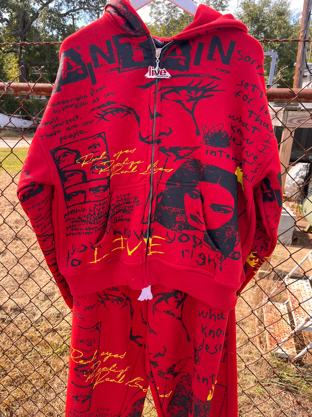Real Eyes Realize Hoodie